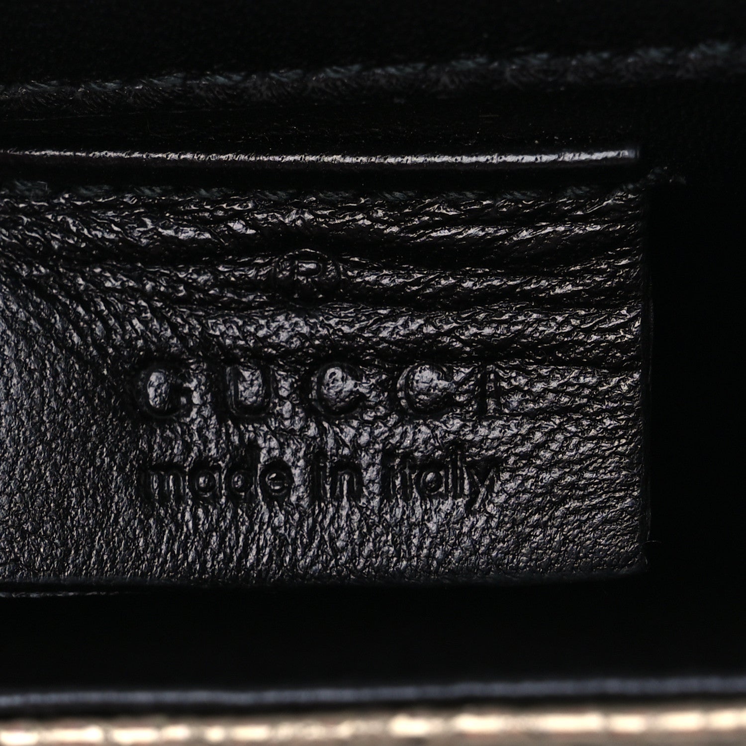 Gucci Metallic Crackled Calfskin Broadway Clutch Salmone 6 of 8