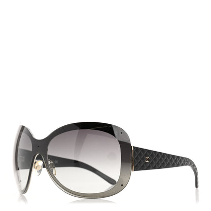 Chanel Quilted CC Sunglasses 4159 Black 1 of 10