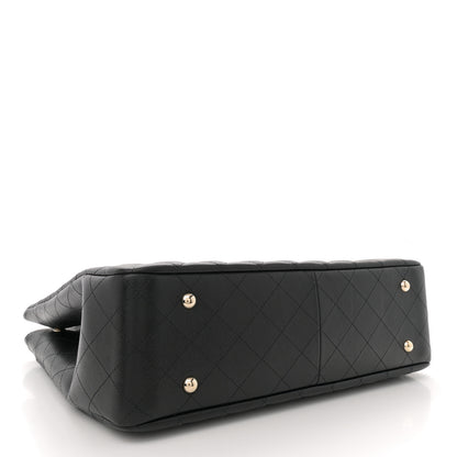 Chanel Caviar Quilted Large Shopping Tote Black 4 of 10