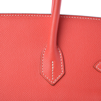 Hermes Epsom Candy Birkin 35 Rose Jaipur Gold 32 of 35