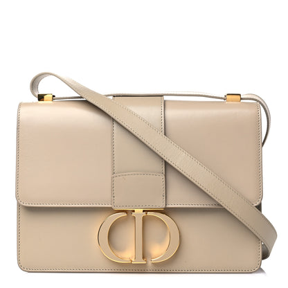 Christian Dior Smooth Calfskin 30 Montaigne Flap Bag Beige 1 of 14