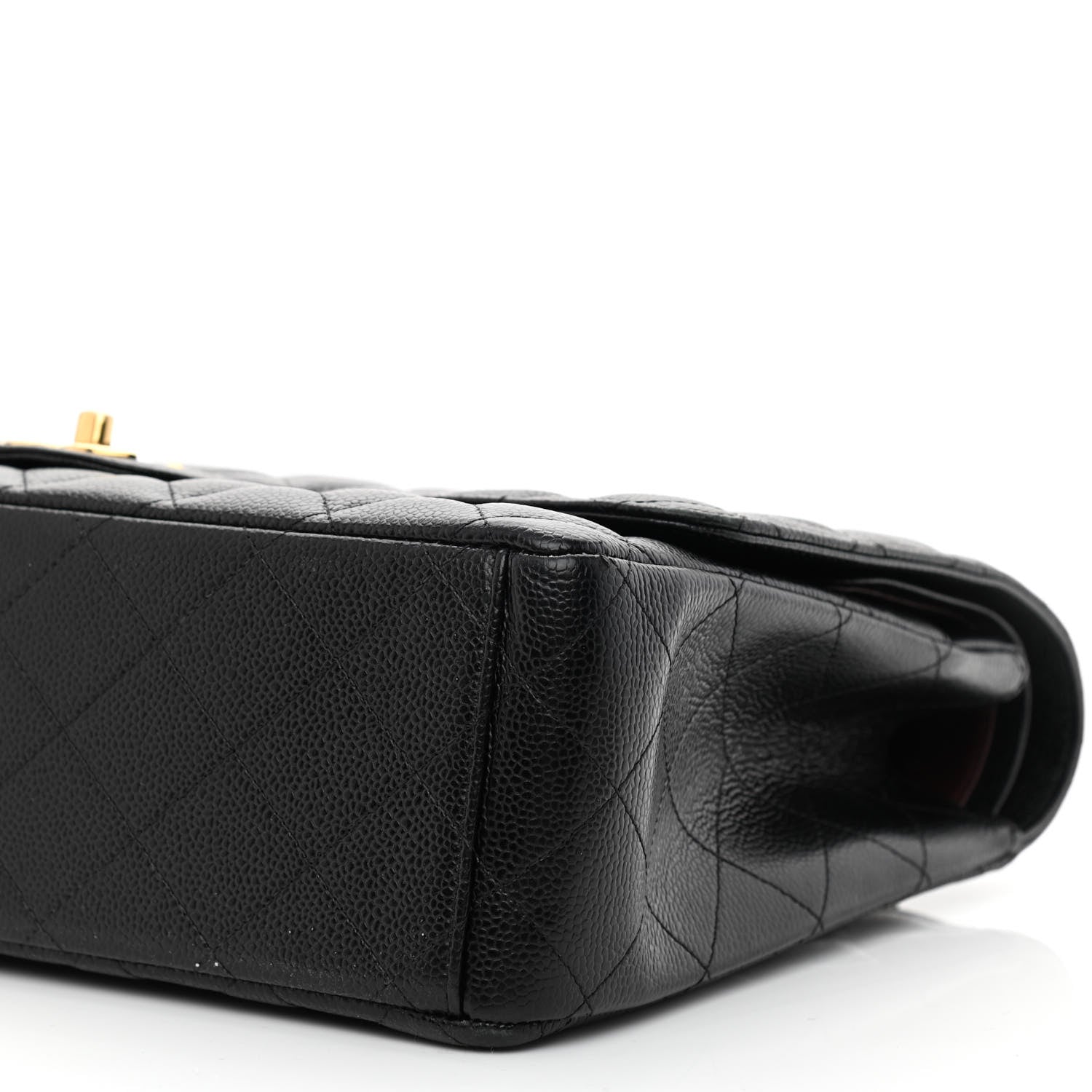Chanel Caviar Quilted Maxi Double Flap Black 10 of 12