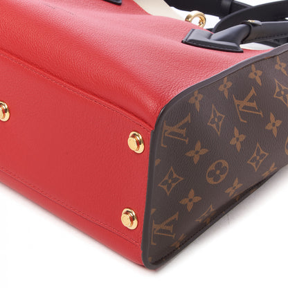 Louis Vuitton Calfskin Monogram On My Side Pirate Red 5 of 10