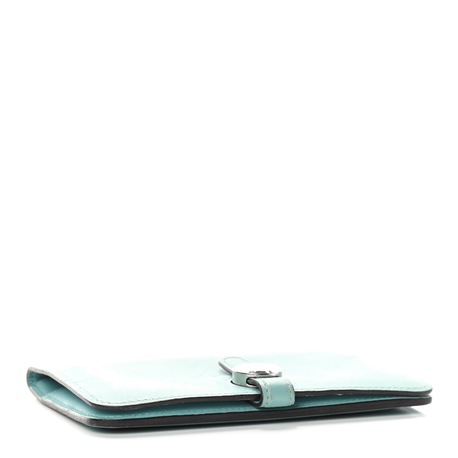 Hermes Swift Dogon Compact Wallet Bleu Atoll 3 of 8