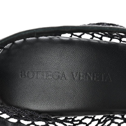 Bottega Veneta Mesh Nappa Chunky Chain Sandals 36.5 Black 8 of 12