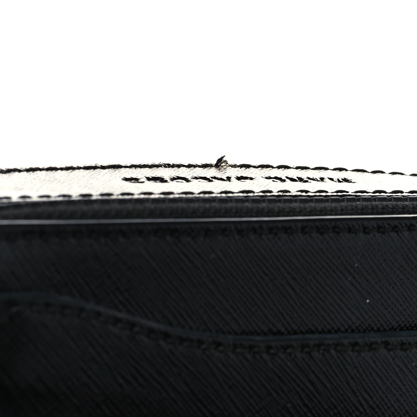 Saffiano Snapshot Camera Bag Black