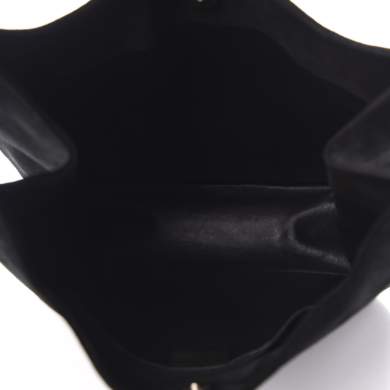 Gucci Suede Shoulder Bag Black 5 of 12