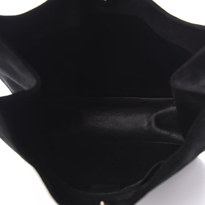 Gucci Suede Shoulder Bag Black 5 of 12