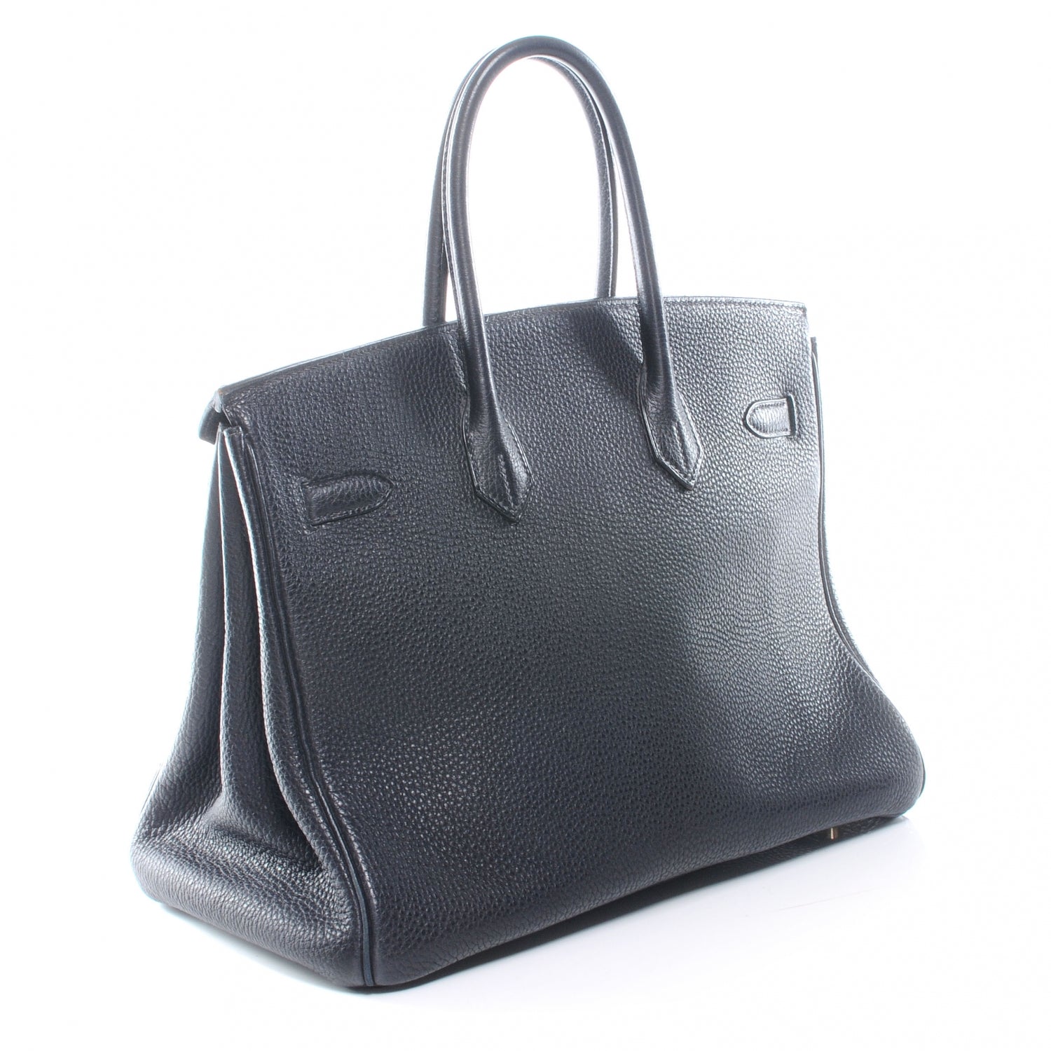 Hermes Taurillon Clemence Birkin 35 Black 3 of 10