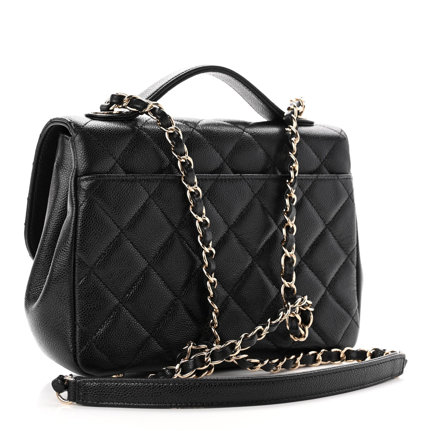 Chanel Caviar Quilted Medium Business Affinity Flap Black 3 of 10