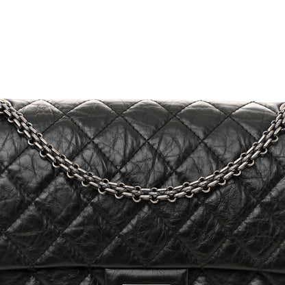 Chanel Aged Calfskin Quilted 2.55 Reissue 226 Flap Black 8 of 11