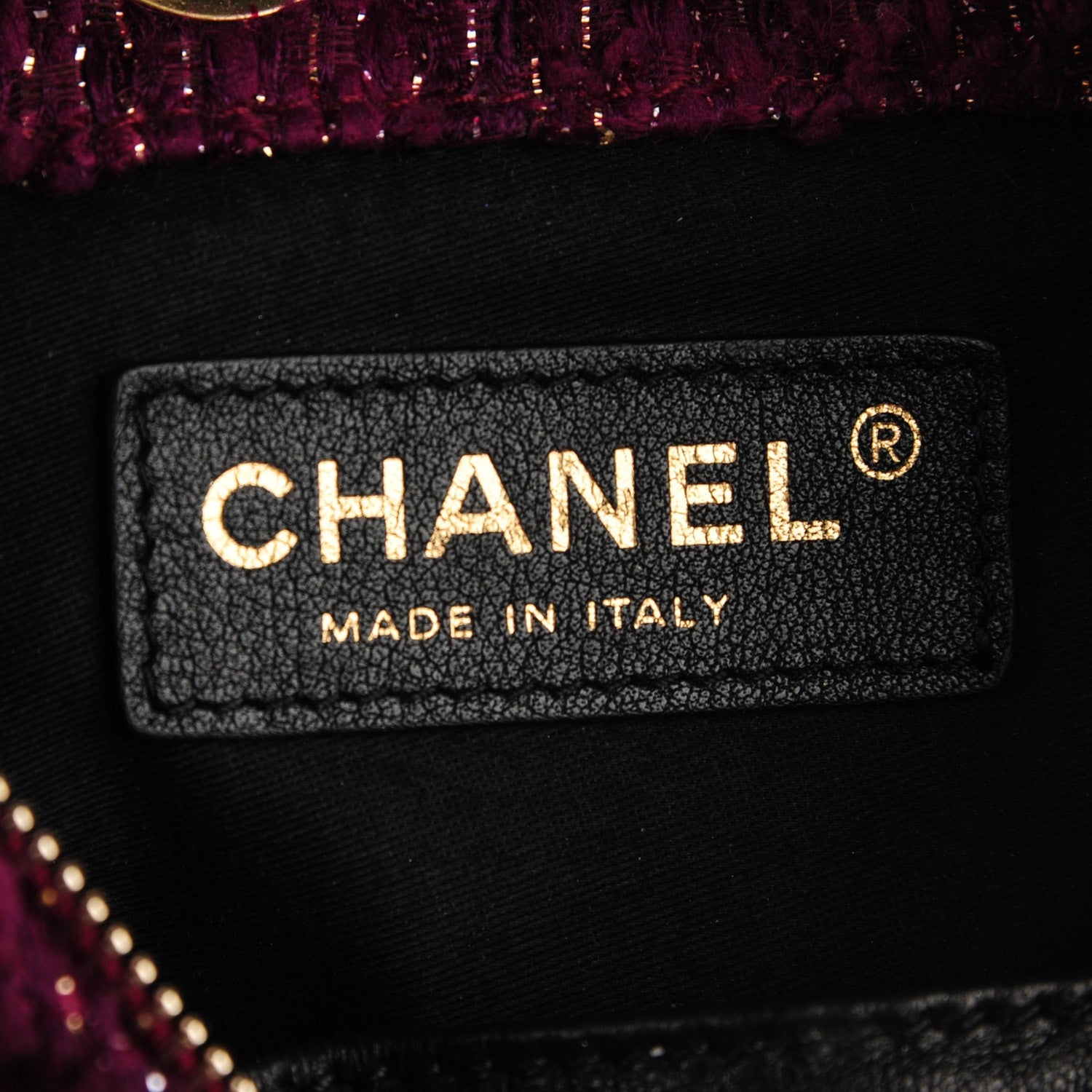 Chanel Tweed Mini Backpack is Back Plum 7 of 8