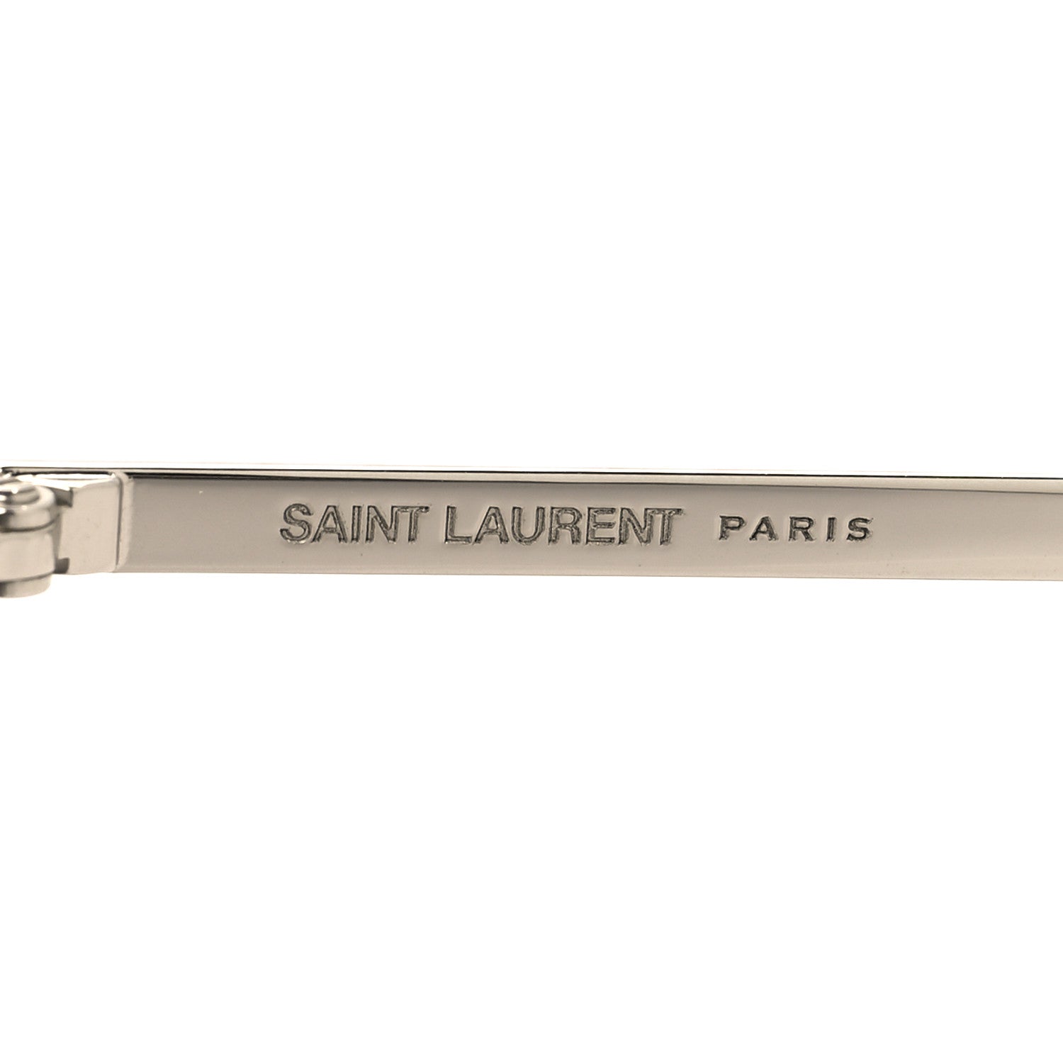 Saint Laurent SL249 Cat Eye Sunglasses Silver 5 of 7