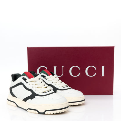 Gucci Calfskin Womens Re-Web Sneakers 36 Black White 11 of 11