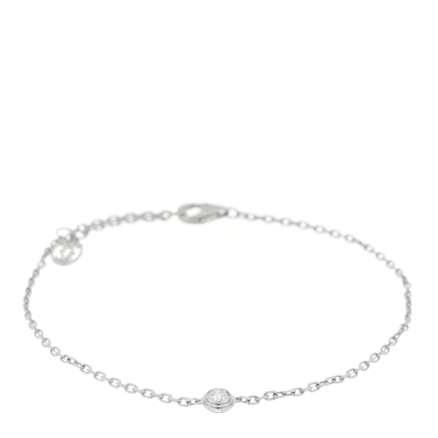 18K White Gold Diamond LM D'Amour Bracelet