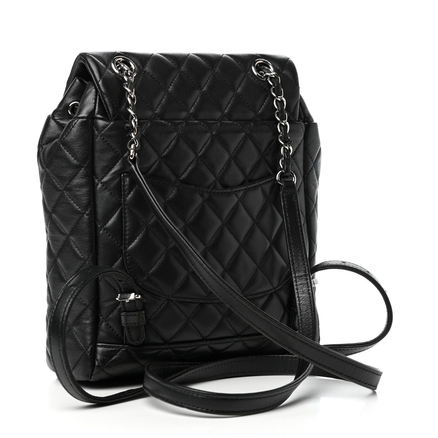 Chanel Lambskin Quilted Small Urban Spirit Backpack Black 3 of 10