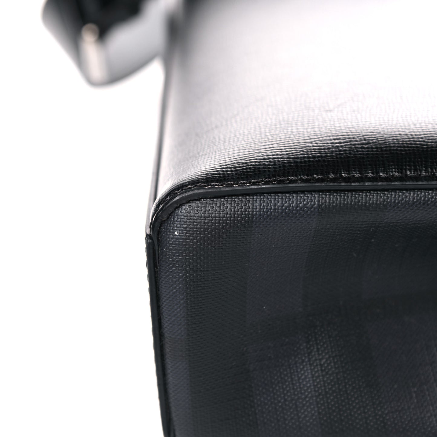 Calfskin Bermondsey Business Briefcase Black