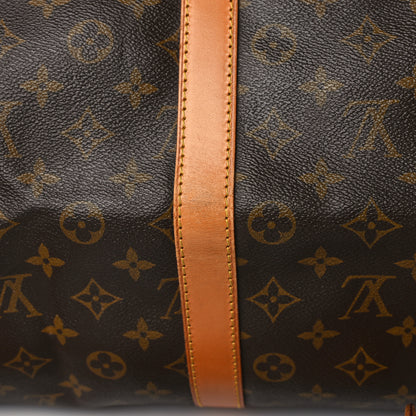 Louis Vuitton Monogram Keepall Bandouliere 55 11 of 12