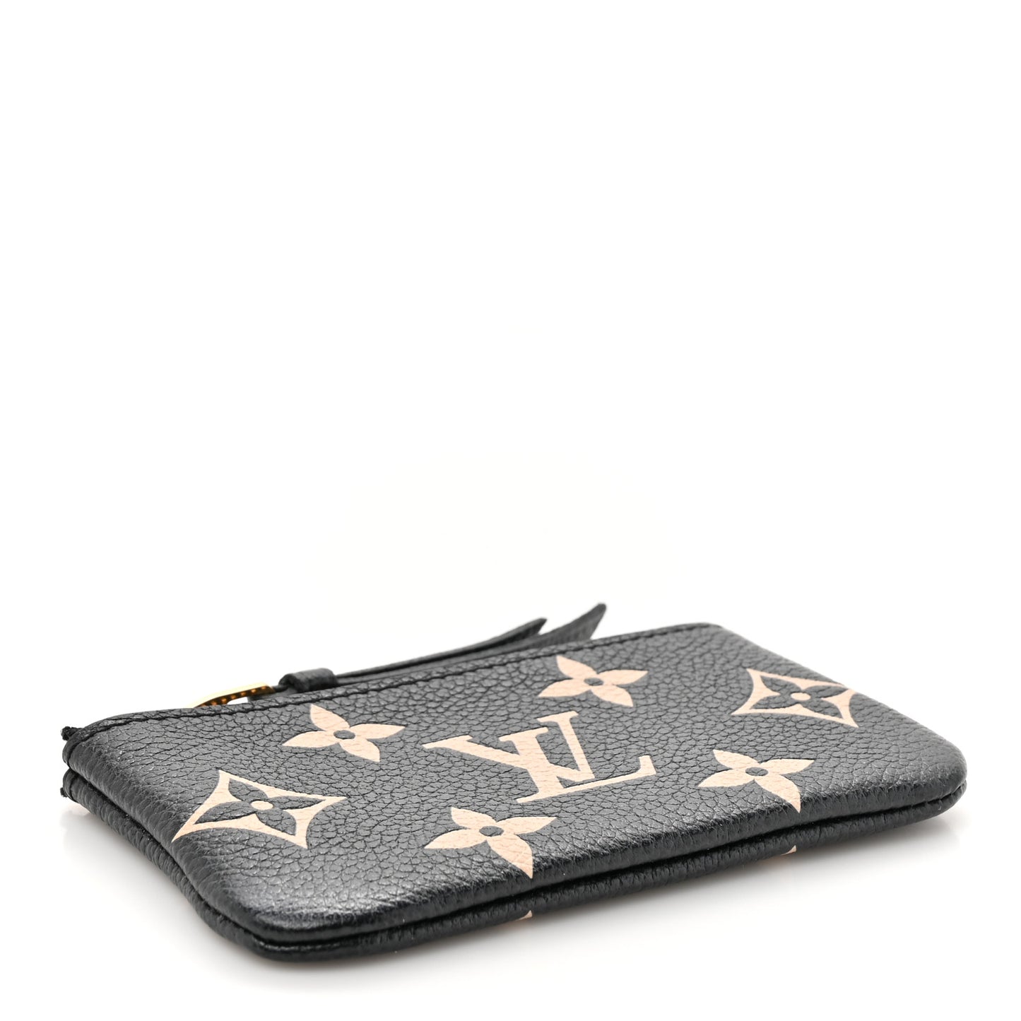 Empreinte Monogram Giant Key Pouch Black Beige