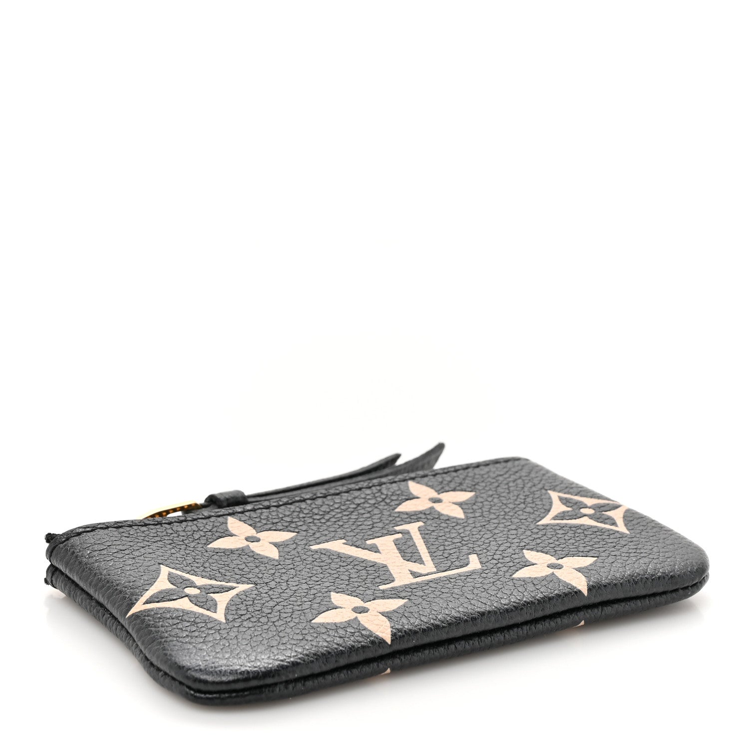 Louis Vuitton Empreinte Monogram Giant Key Pouch Black Beige 4 of 9