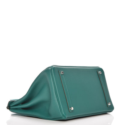 Hermes Togo Birkin 35 Malachite 5 of 32