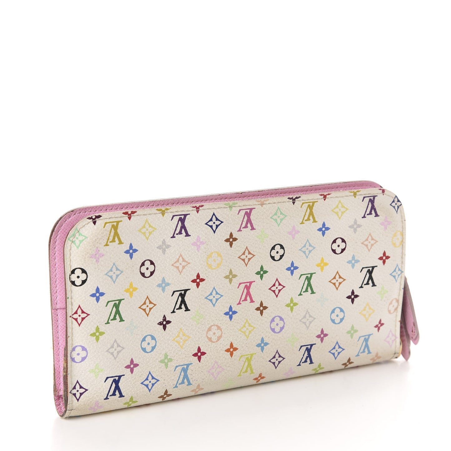 Monogram Multicolor Insolite Wallet White Litchi