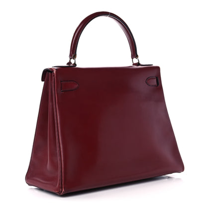 Hermes Box Kelly Retourne 28 Rouge H 3 of 16