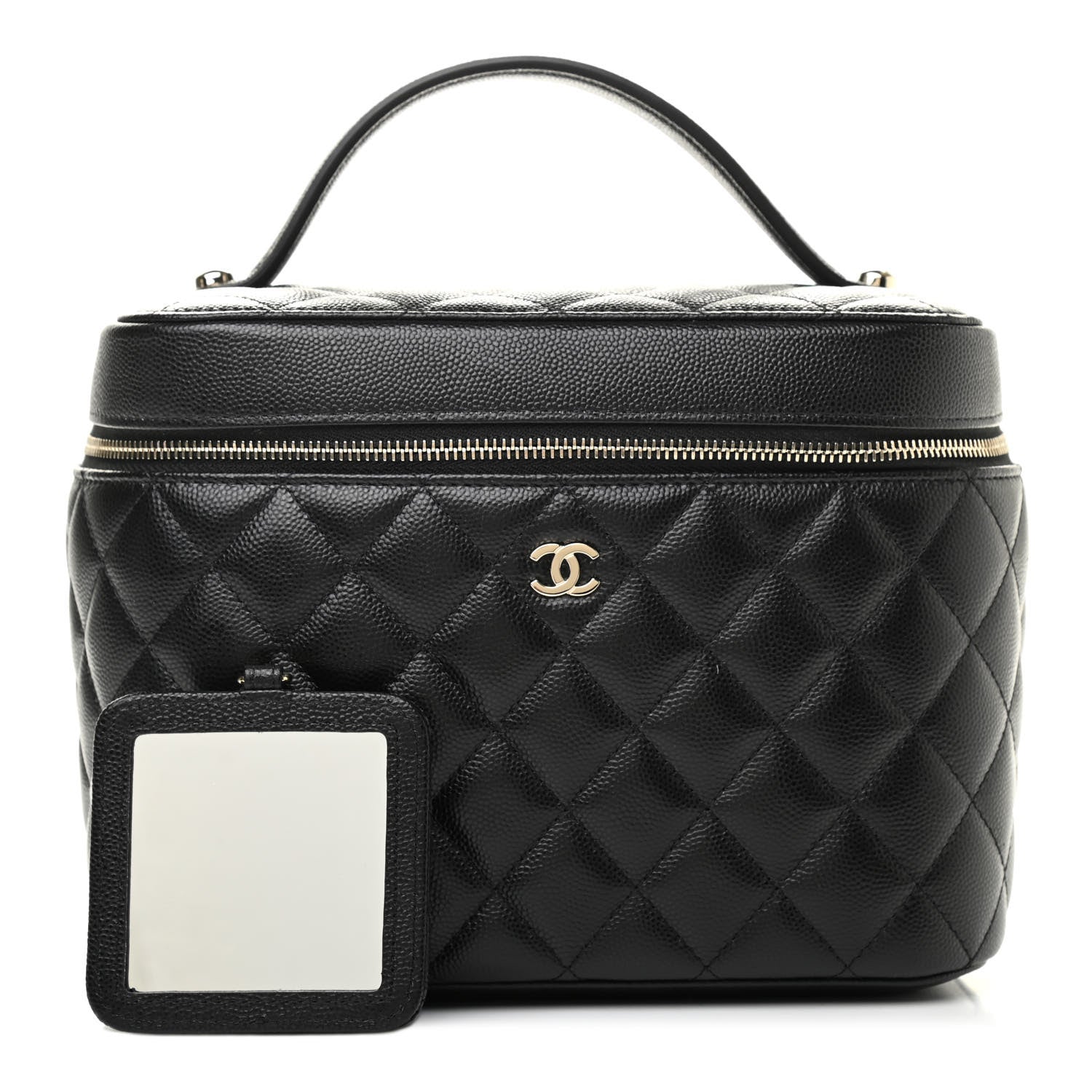 Chanel Caviar Quilted Large Vanity Pouch Black 1 of 18