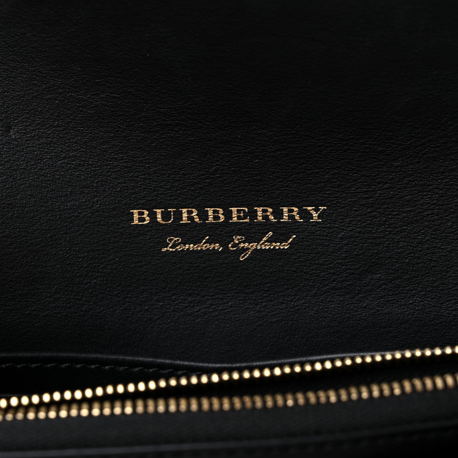 Burberry House Check Bridle Calfskin Small Madison Buckle Bag Black 6 of 13