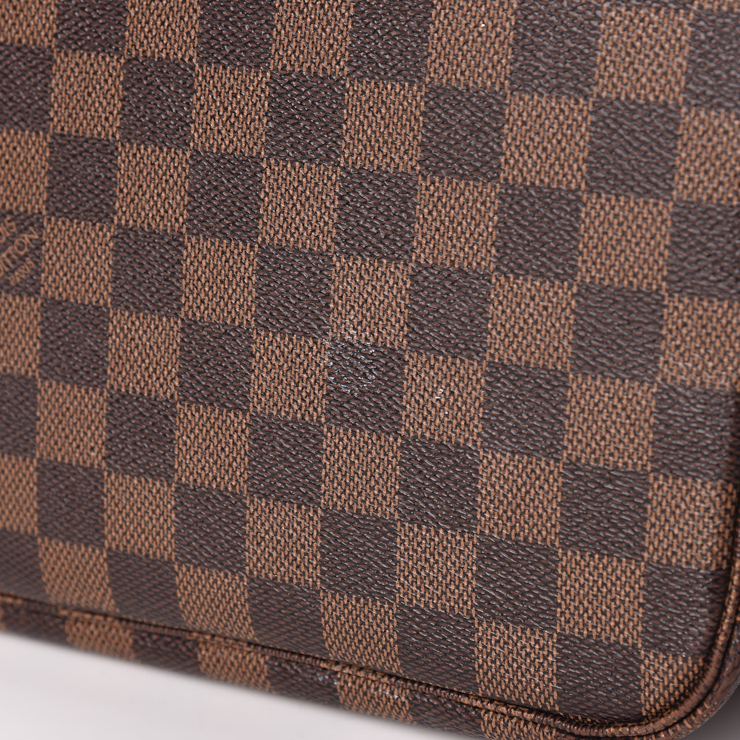 Louis Vuitton Damier Ebene Neo Neverfull MM Rose Ballerine 12 of 13