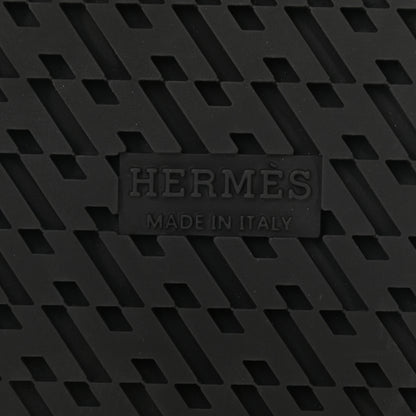 Hermes Calfskin Womens Chypre Sandals 36 Black 8 of 9