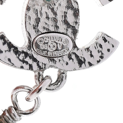 Chanel Pearl CC Drop Earrings Gold 4 of 4