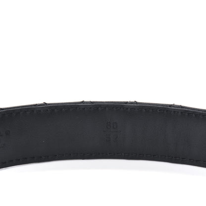 Chanel Lambskin Quilted Charms CC Chain Belt 80 32 Black 3 of 3