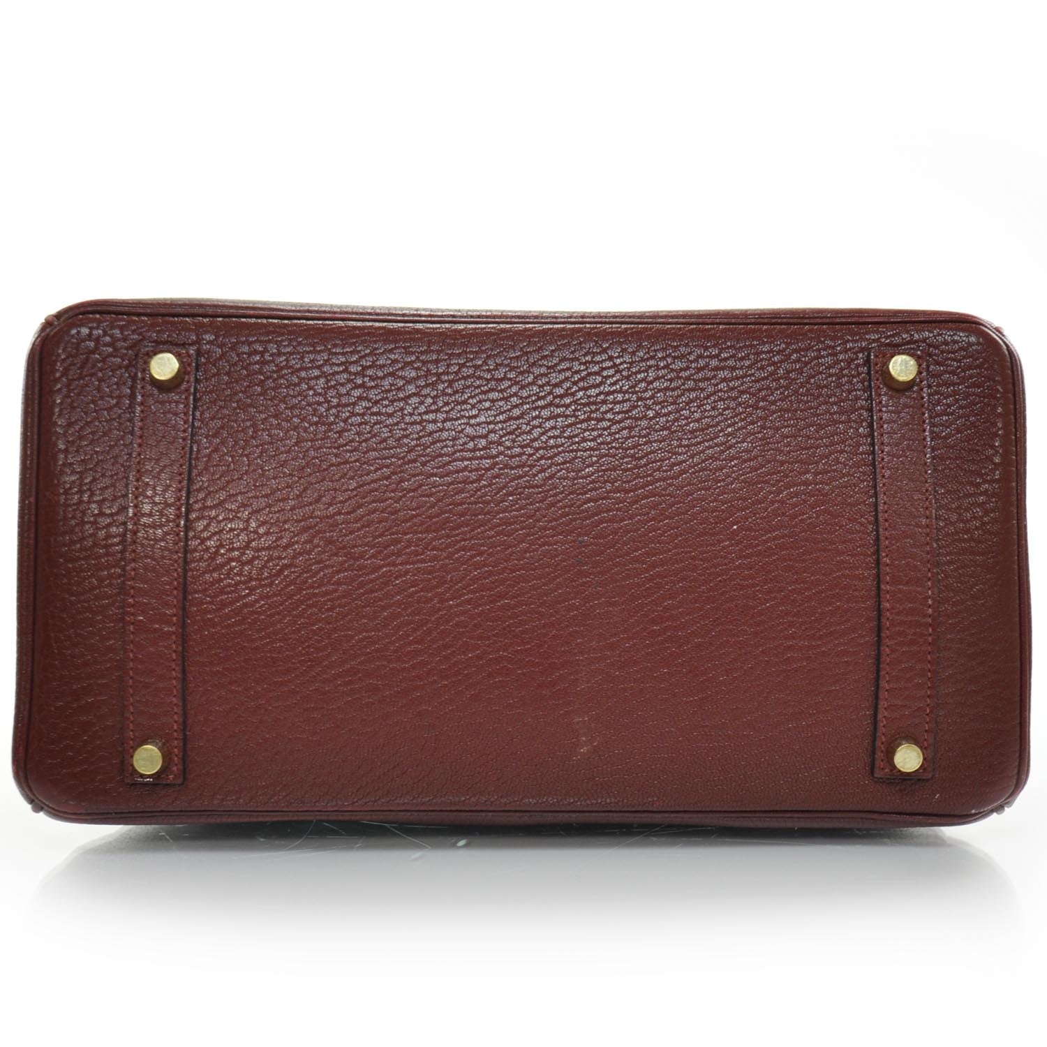 Hermes Chevre de Coromandel Birkin 35 Rouge H 5 of 9