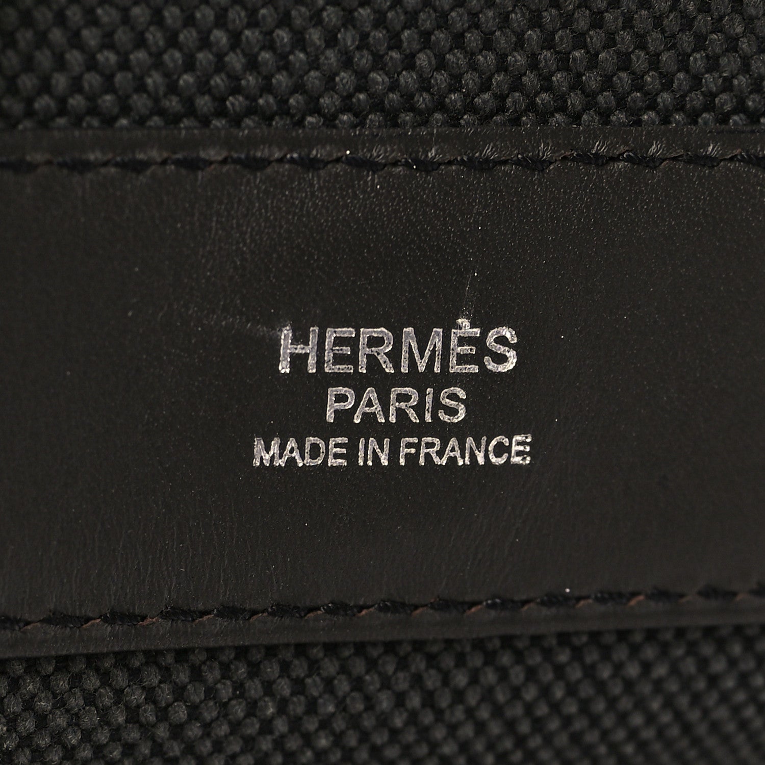Hermes Toile Officier Sombrero Alleretour Messenger Vert Fonce Ebene 6 of 9