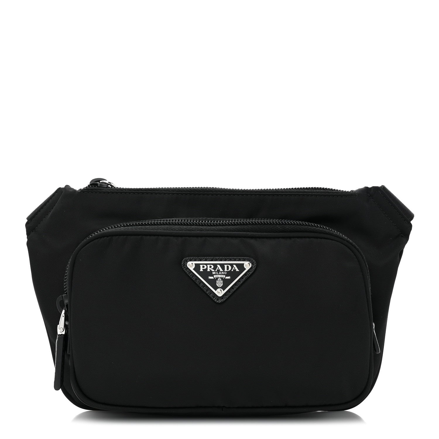 Prada Re-Nylon Saffiano Belt Bag Black 1 of 11