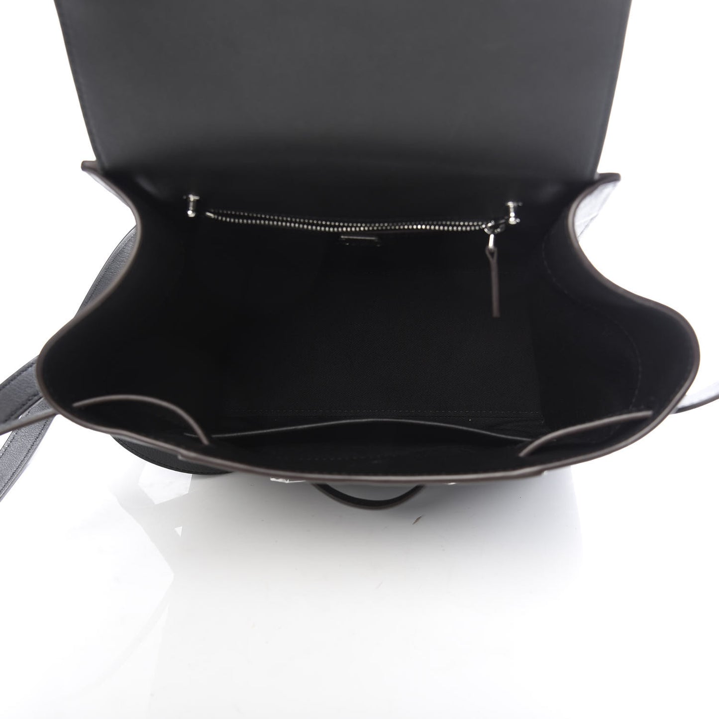 Calfskin Essential Monogram Small Backpack Black