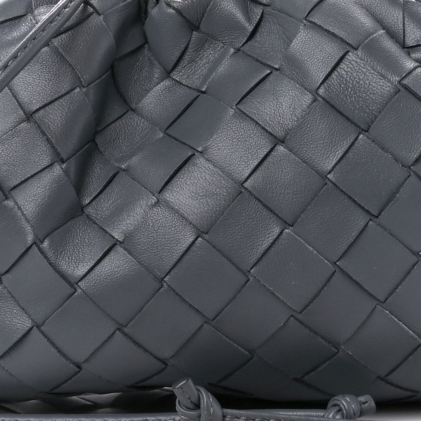 Nappa Intrecciato The Mini Pouch Thunder