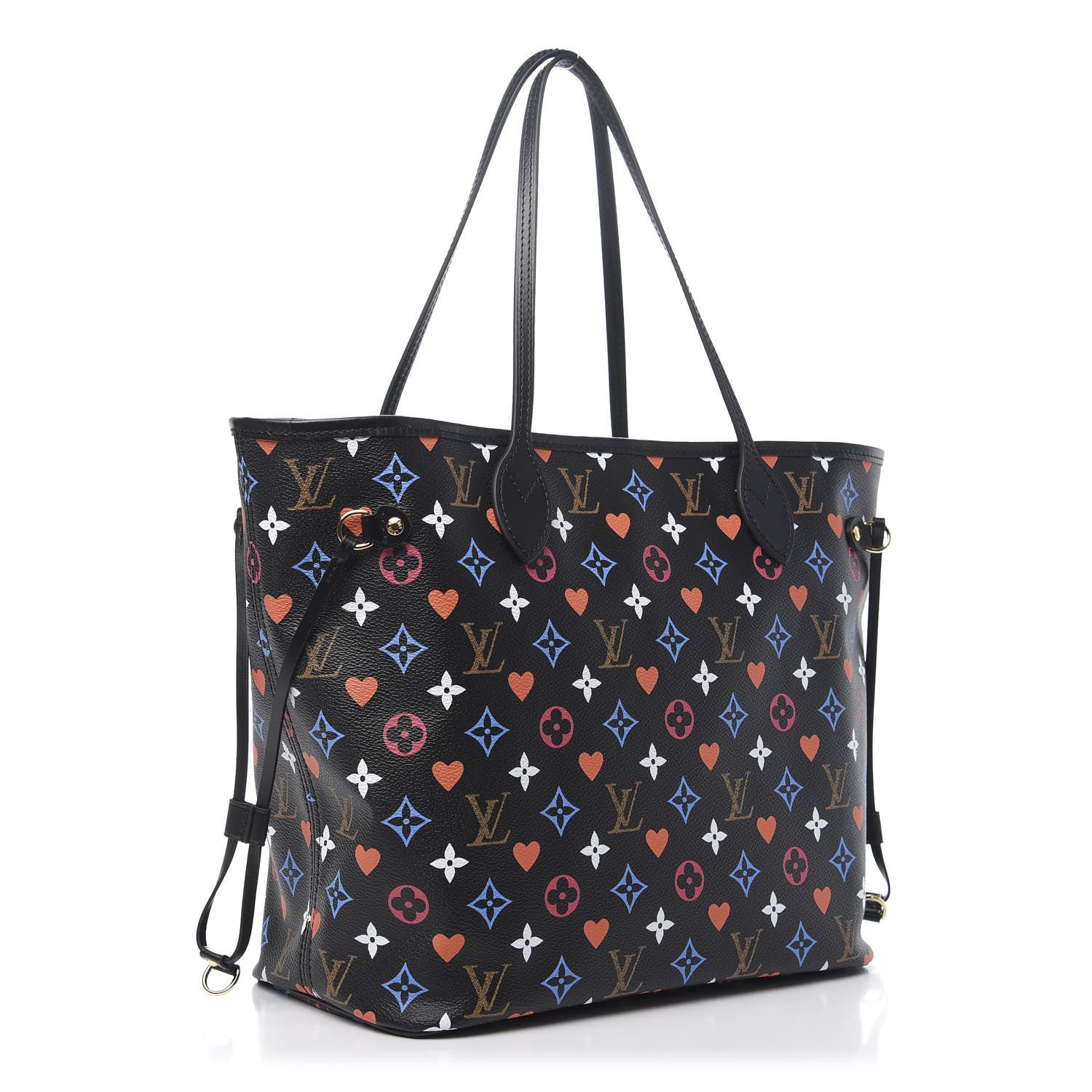 Louis Vuitton Game On Neverfull MM Black 4 of 11