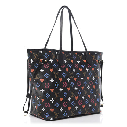 Louis Vuitton Game On Neverfull MM Black 4 of 11