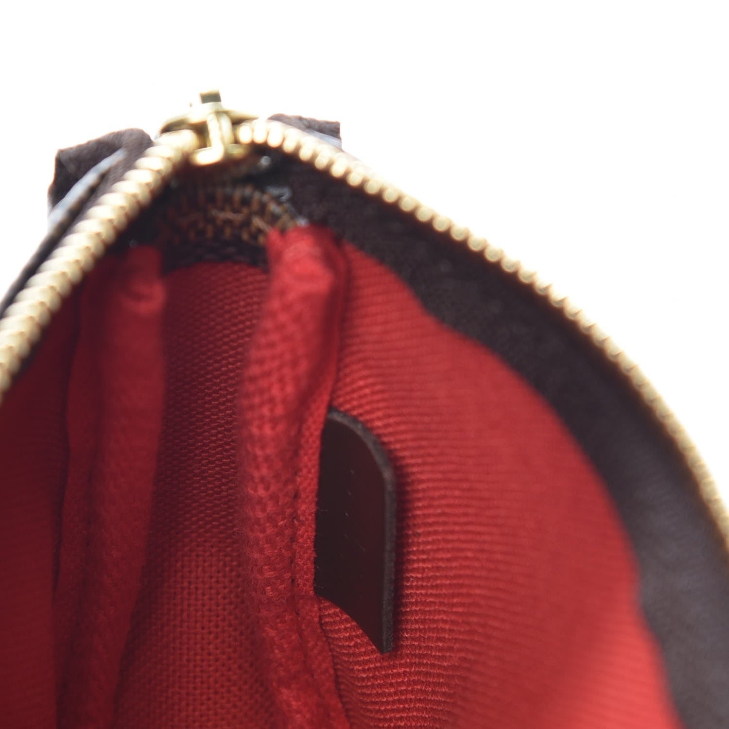 Louis Vuitton Damier Ebene Mini Pochette Accessories 6 of 7