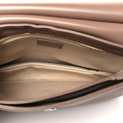 Chloe Calfskin Medium Faye Top Handle Bag Desert Taupe 5 of 12