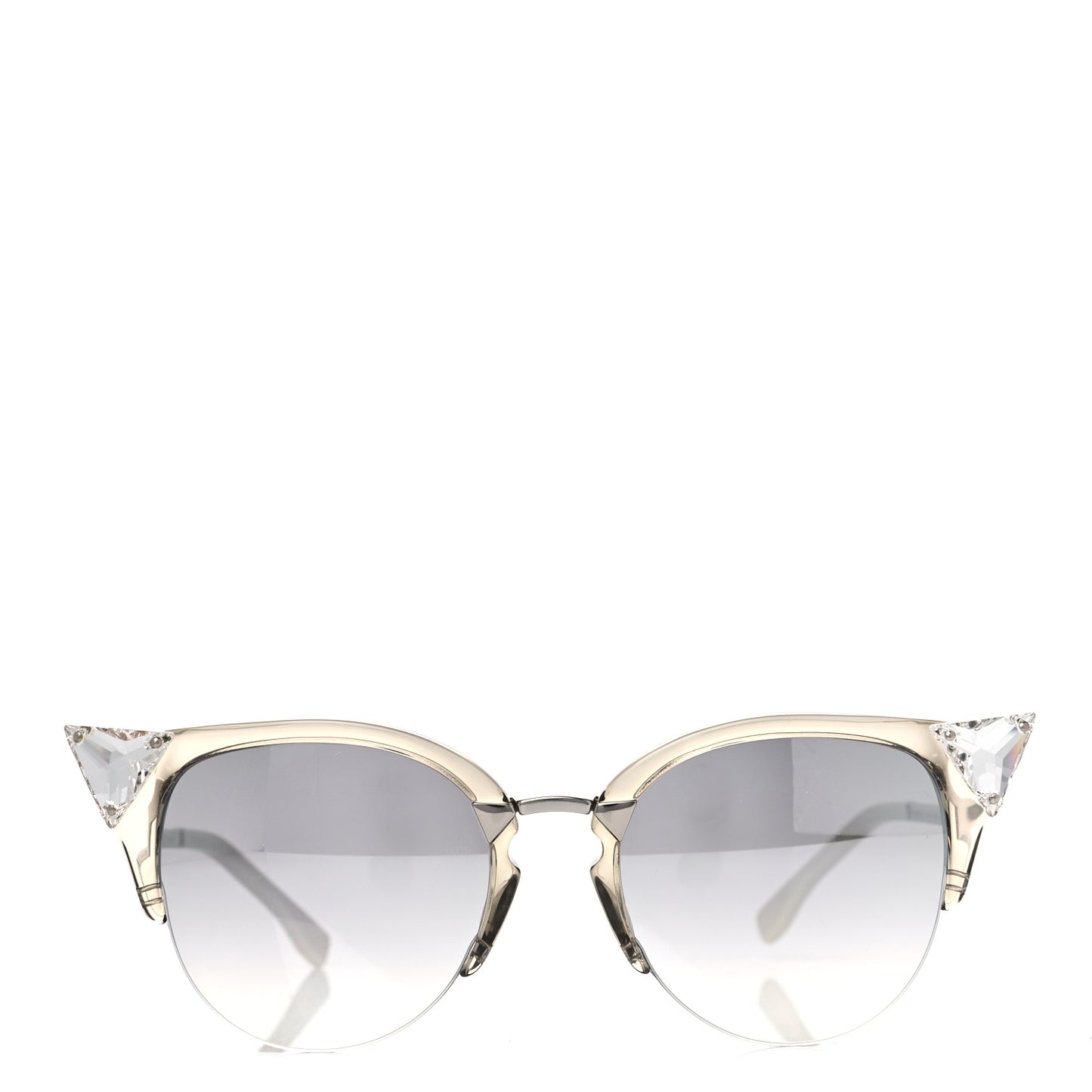 Iridia Cat Eye Sunglasses FF 0041/S Silver