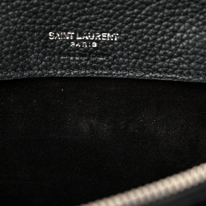 Saint Laurent Grained Calfskin Baby Sac De Jour Souple Black 10 of 18