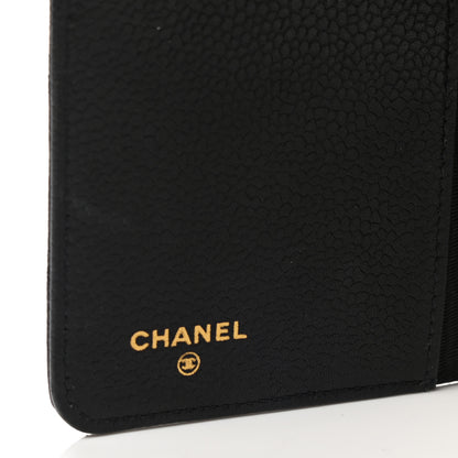 Chanel Caviar Diamond Embossed Agenda Cover Black 6 of 8