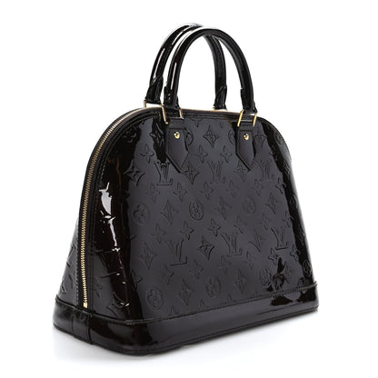 Louis Vuitton Vernis Alma PM Amarante 3 of 8