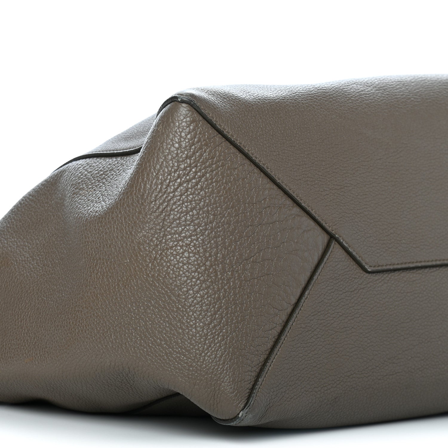 Celine Soft Grained Calfskin Small Belt Cabas Phantom Taupe 5 of 11