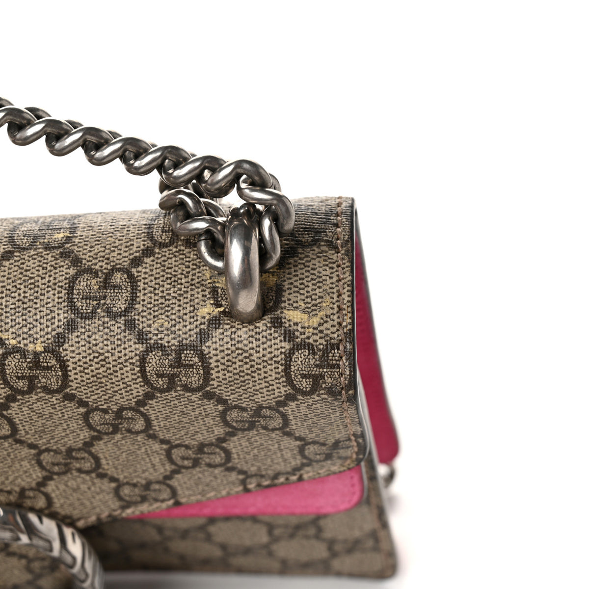 Gucci GG Supreme Monogram Mini Dionysus Shoulder Bag Pink 11 of 11