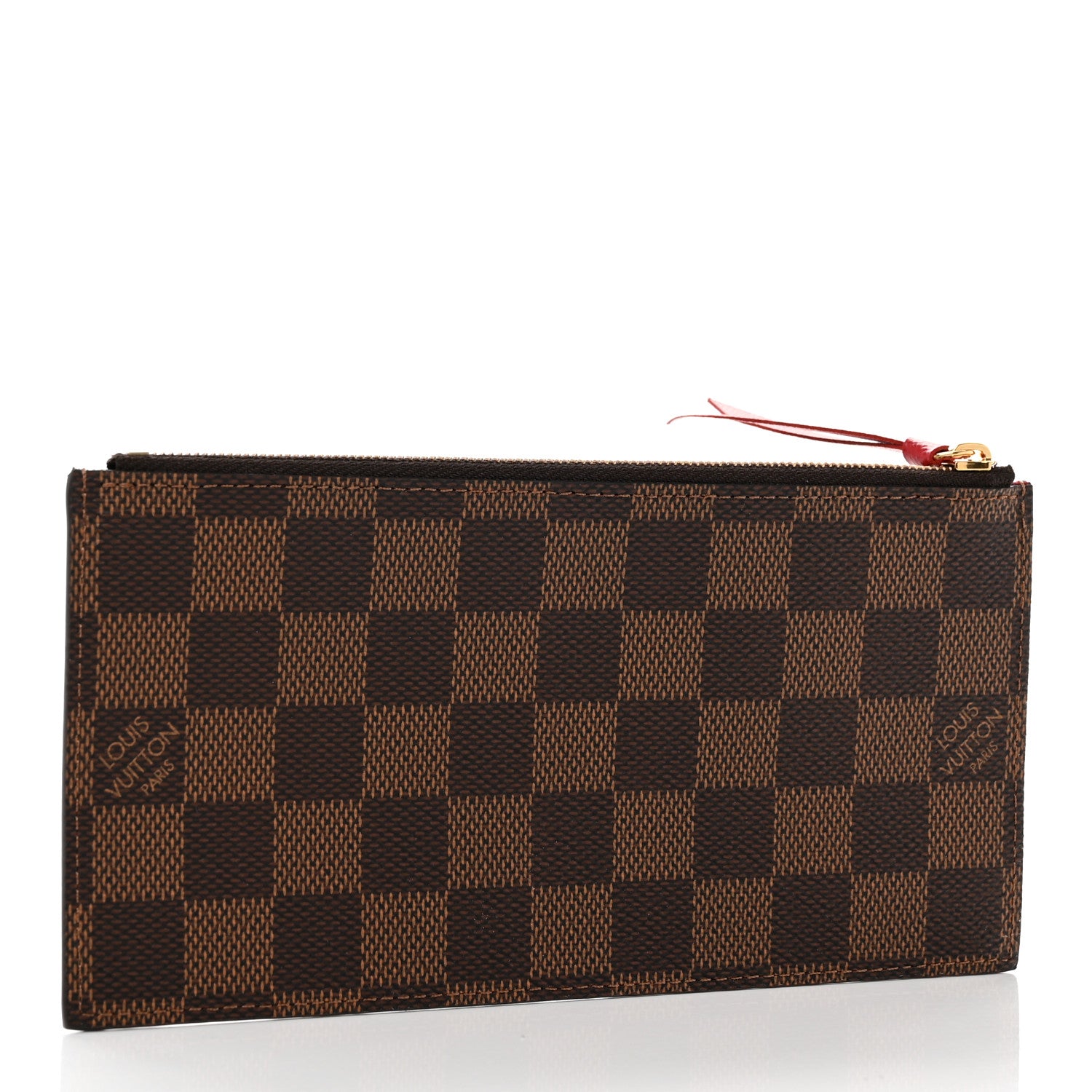 Louis Vuitton Damier Ebene Felicie Chain Wallet Zippered Insert 3 of 6