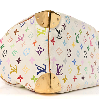 Louis Vuitton Monogram Multicolor Speedy 30 White 8 of 9